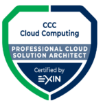 PCSA Certification. Exin. CCC. Professional cloud solution architect. PCSA Certified.